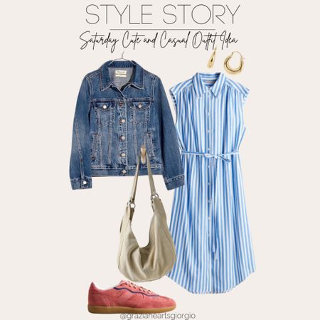 Saturday Casual and Cute Outfit Idea 
.
#casualoutfit #chic 

#LTKstyletip #LTKfindsunder50 #LTKSeasonal