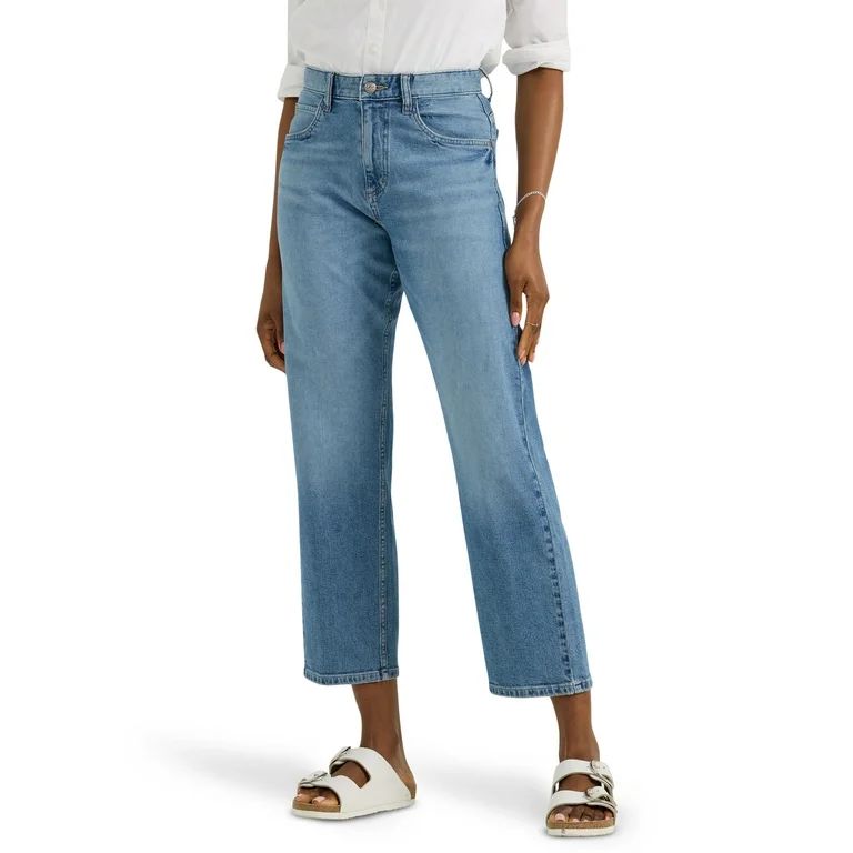 Lee® Women's Heritage Mid Rise Classic Straight Jean | Walmart (US)