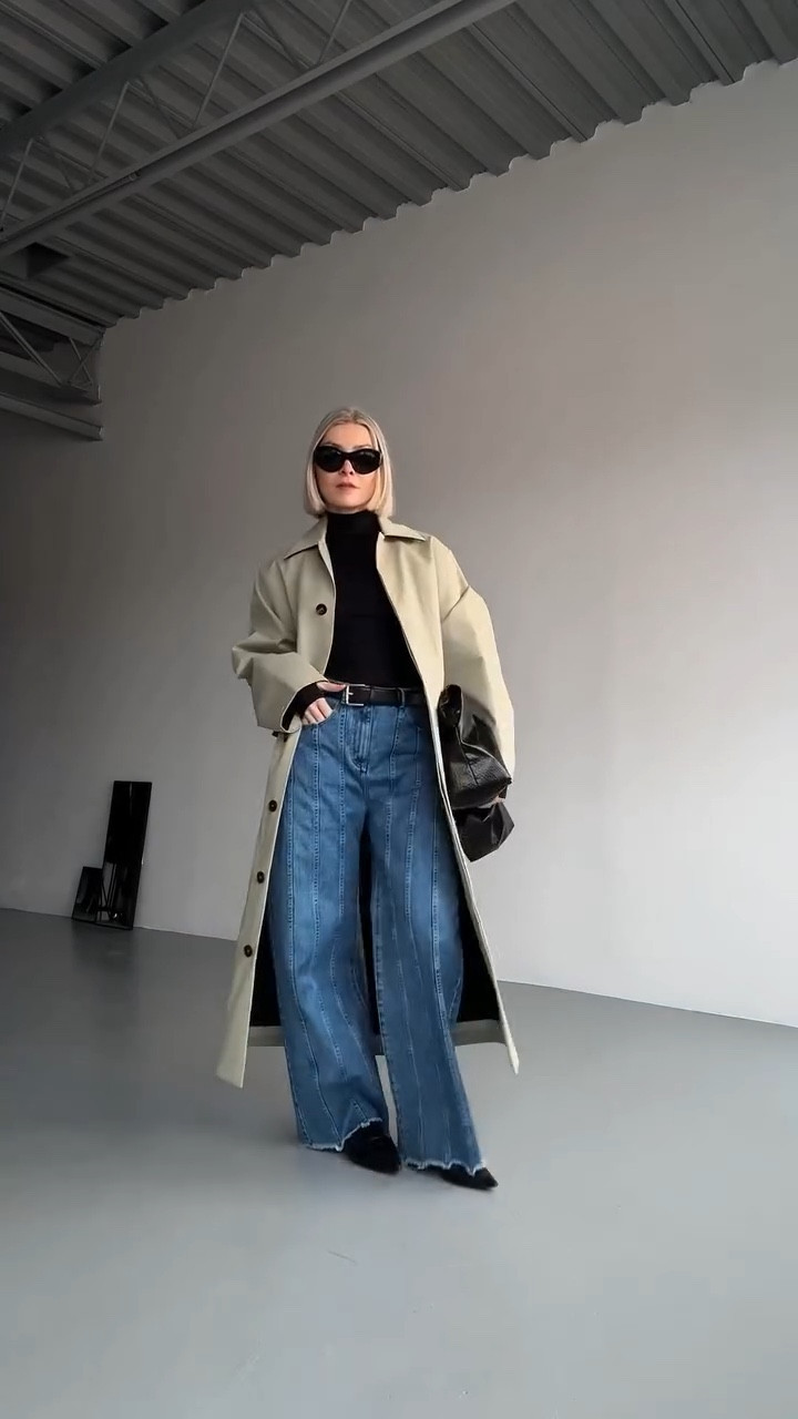 Confession: I was a trench skeptic. Not because I hate classics, but because most of them felt too decided.

This one by @raeyofficial made sense. It has a point of view, but it still works with real life. Clean line, modern proportion, and it actually works with my wardrobe. Open, belted, layered - it finishes without taking over.

Comment TRENCH and I'll send you the full breakdown- all six formulas plus links to every piece.

#trenchcoat #moderntrench #over50 #howtowearit #raey