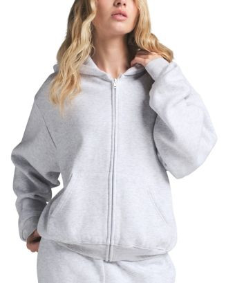 Cotton Fleece Full Zip Hoodie | Bloomingdale's (US)