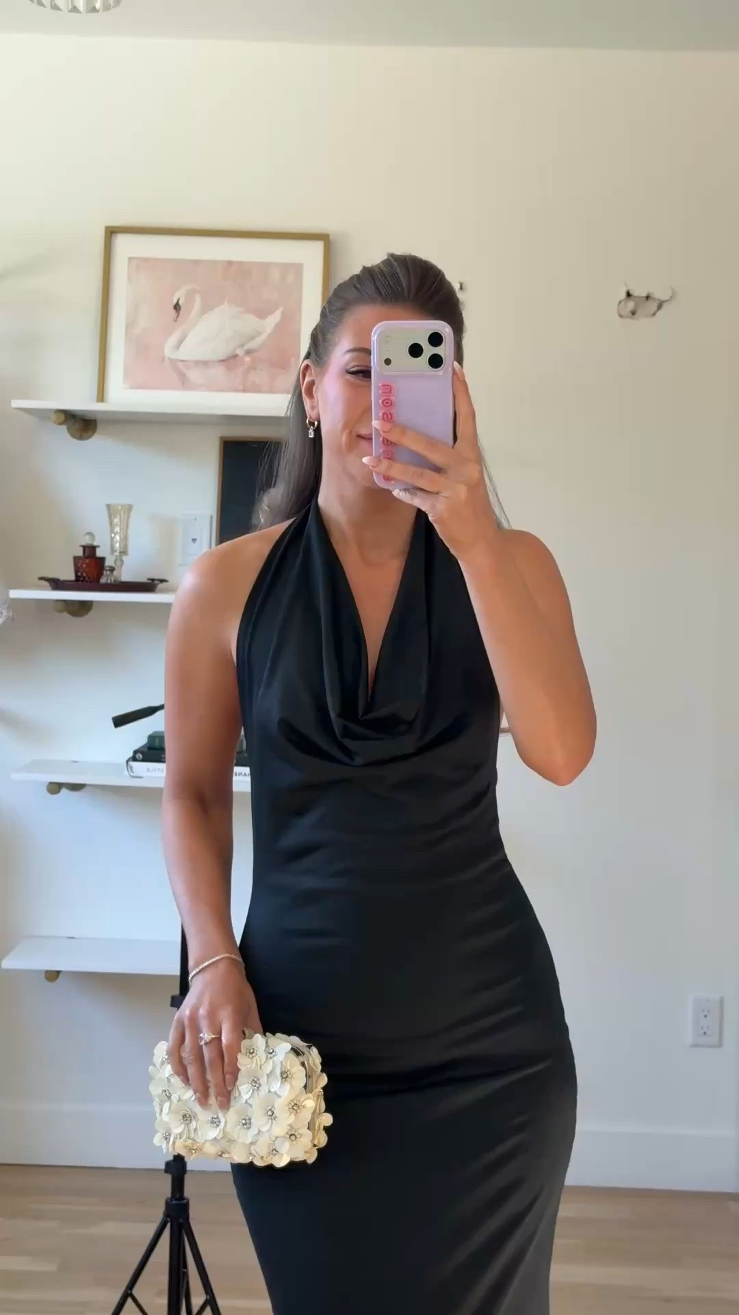 black satin halter gown with a cowl neckline and a fitted, floor-length silhouette amazon summer to fall formal event and wedding guest dress 💍

I’m 5’4” and wearing my usual small/2 

electric picks code: emerson20 
lulus code: emerson20 (first purchase) 

amazon fashion, amazon dresses, amazon finds, amazon outfit ideas, amazon summer outfits, affordable fashion finds, summer wedding guest dresses, wedding guest dresses, cocktail dresses, semi-formal dresses, black tie wedding guest dresses, destination wedding guest dresses, garden party dresses, wedding guest outfit ideas

#LTKWedding #LTKU #LTKootd