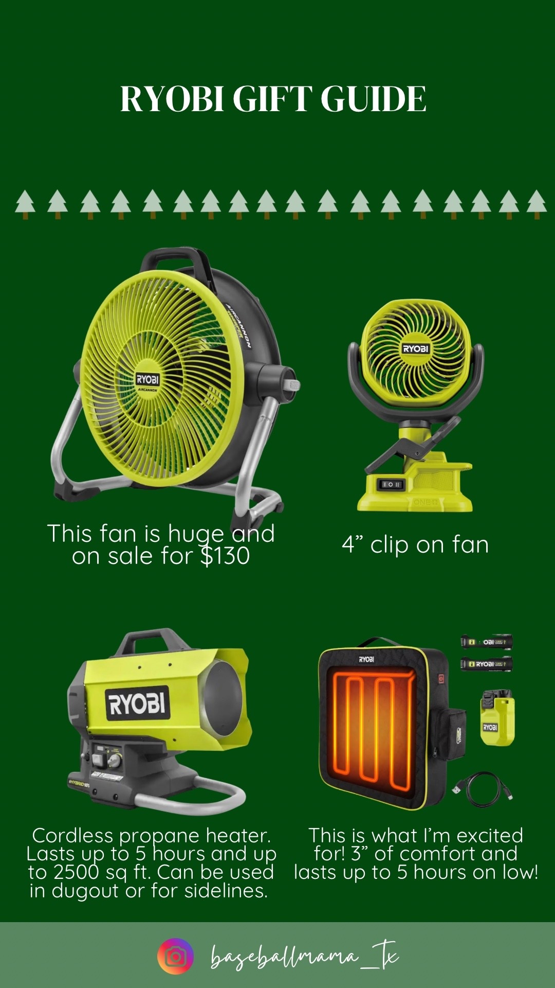 Ryobi Gift Guide #ryobi