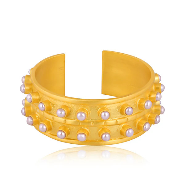 Ray of Light Cuff - Pearl | Christina Greene 