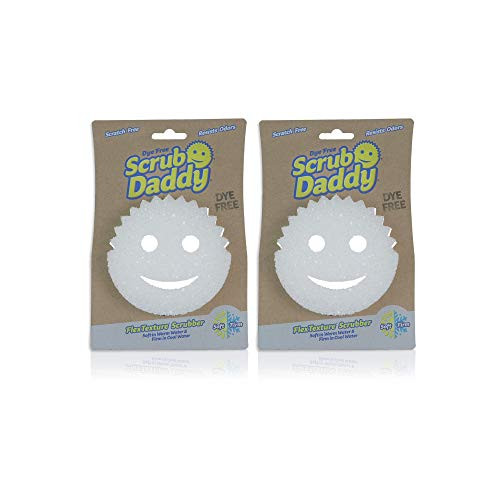 Amazon.com: Scrub Daddy Sponge - Dye Free - Scratch-Free Scrubber for Dishes and Home, Odor Resis... | Amazon (US)