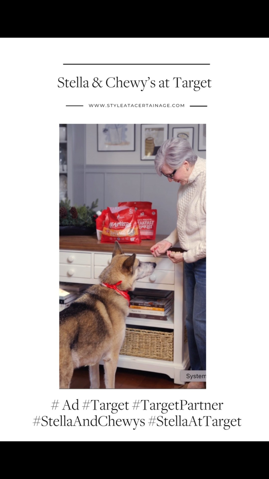 #ad Need the perfect stocking stuffer for the perfect pet? Stella & Chewy’s toppers + treats from @target are the perfect solution! @stellaandchewys #Target #TargetPartner #StellaAndXhewys #StellaAtTarget

#LTKHoliday #LTKSeasonal