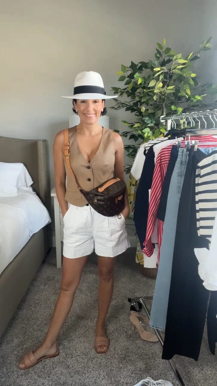 Absolutely loving my new J. Crew ensemble! 

First up, this slim-fit vest is a game-changer with its modern V neckline and fitted, button-up silhouette. The lightweight chino fabric is crisp and breathable, making it perfect for those sunny days.

And can we talk about these shorts? They're breezy and lightweight, featuring a flattering high rise, pleated details, and a cute cuffed hem. So comfortable and stylish, they're quickly becoming my go-to for the season.


#LTKSummerSales #LTKTravel #LTKStyleTip