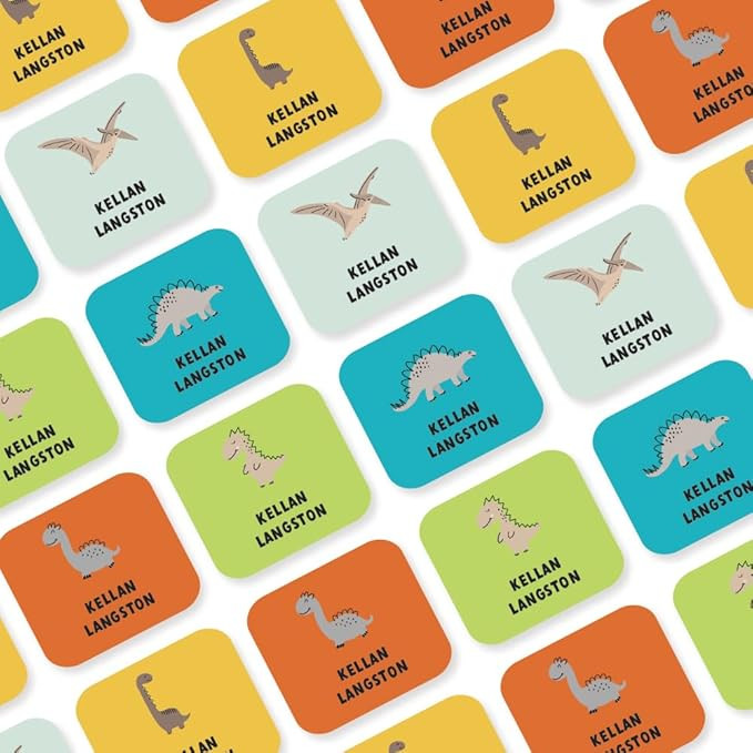 InchBug TagPal Clothing Labels - (Dino-Mite) | Amazon (US)