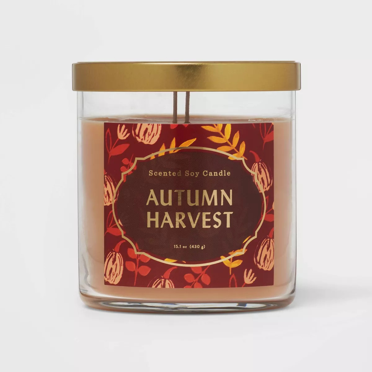 Lidded Glass Jar Autumn Harvest Candle - Opalhouse™ | Target