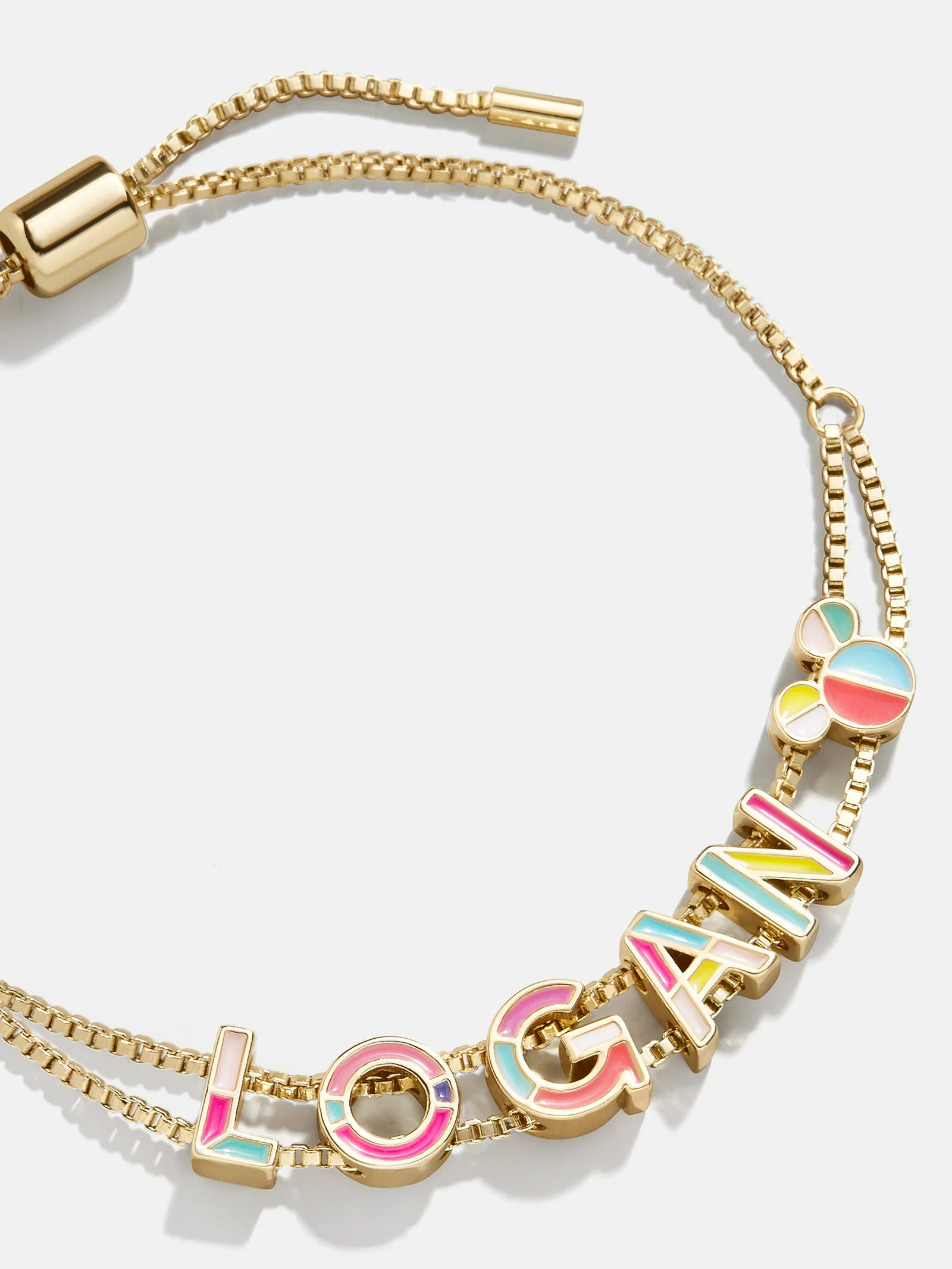 Mickey Mouse Disney Custom Slider Bracelet - Multi Enamel | BaubleBar (US)