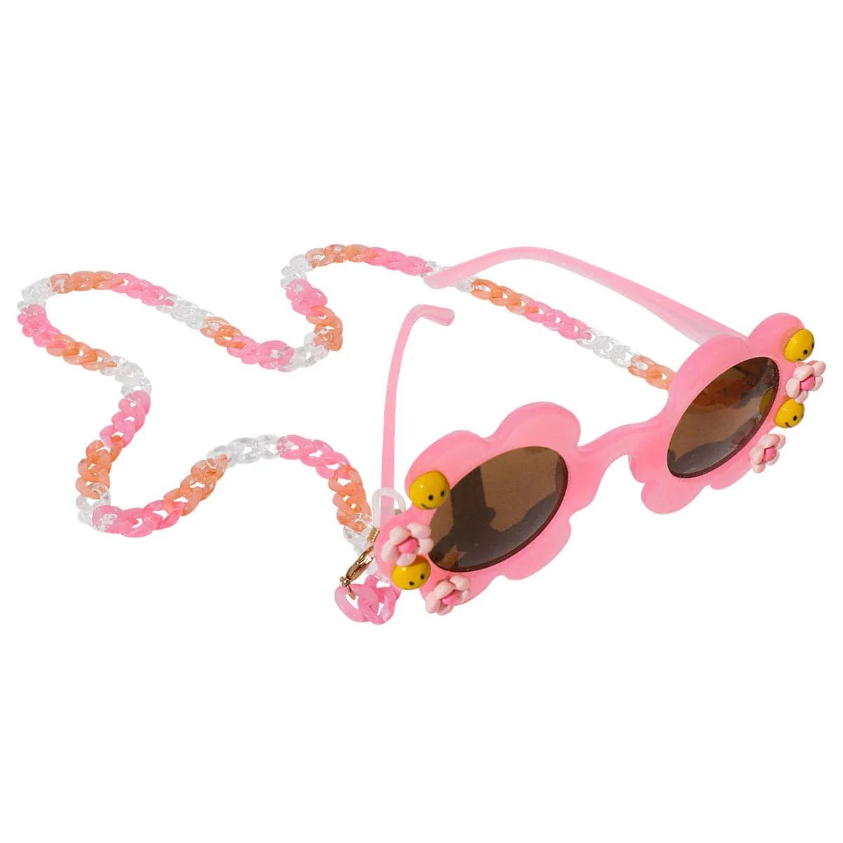 Smiles For Miles Sunglasses & Chain | Packed Party