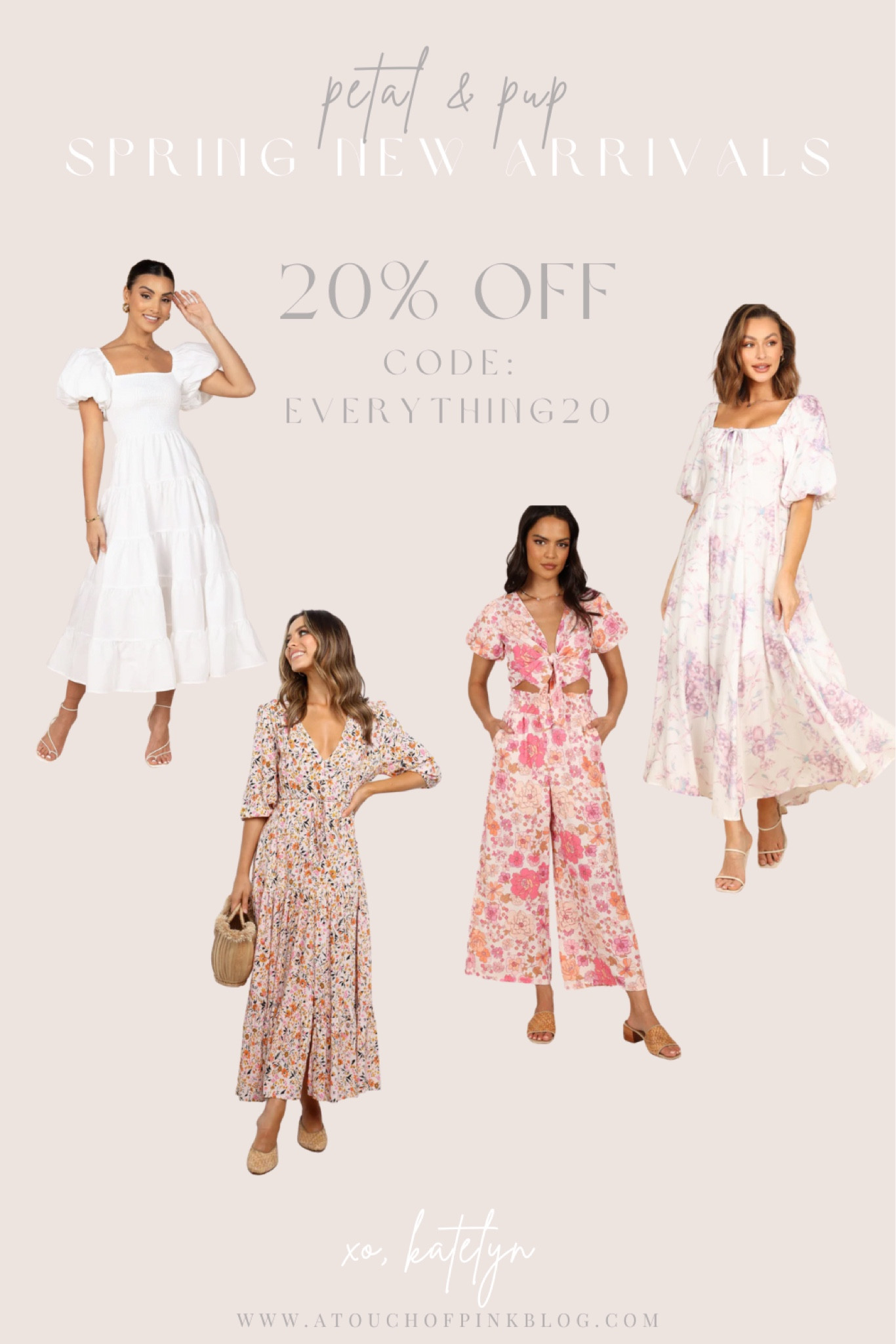 🚨Sale Alert🚨 New Arrivals for Spring from Petal & Pup! Everything is 20% off // code: everything20

#LTKsalealert #LTKwedding #LTKunder100