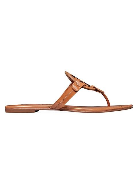 Miller Patent Leather Thong Sandals | Saks Fifth Avenue