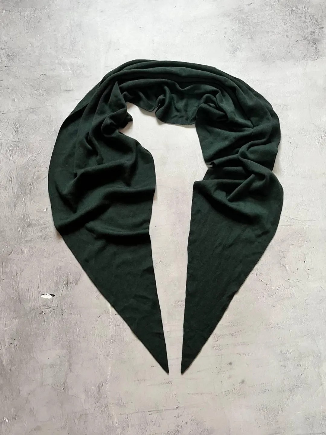 Akris Trapezoid Shaped Scarf from Cashmere Silk Green RRP 735 | Etsy (US)