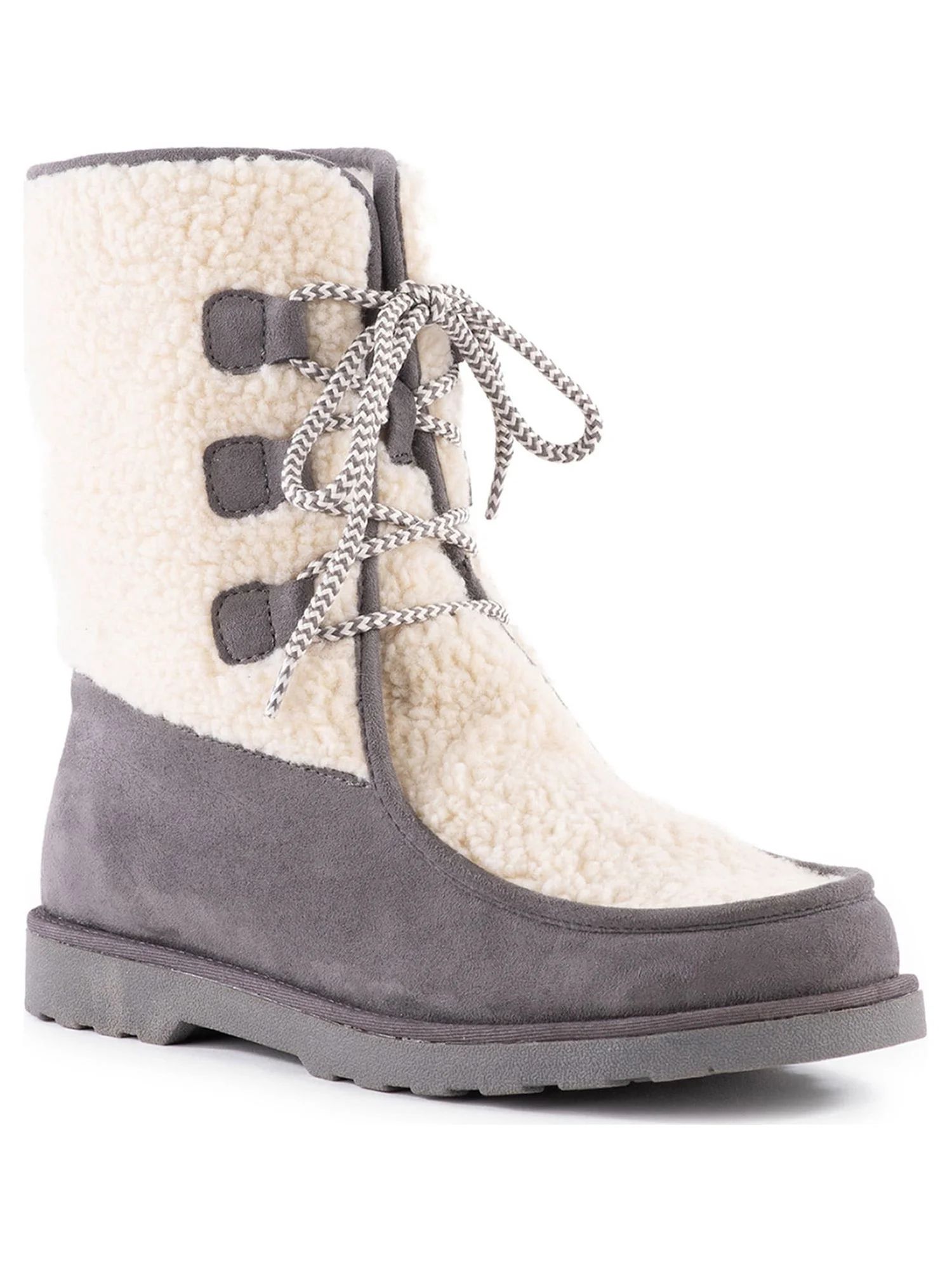 Portland Boot Company Women’s Faux Shearling Tall Boots | Walmart (US)