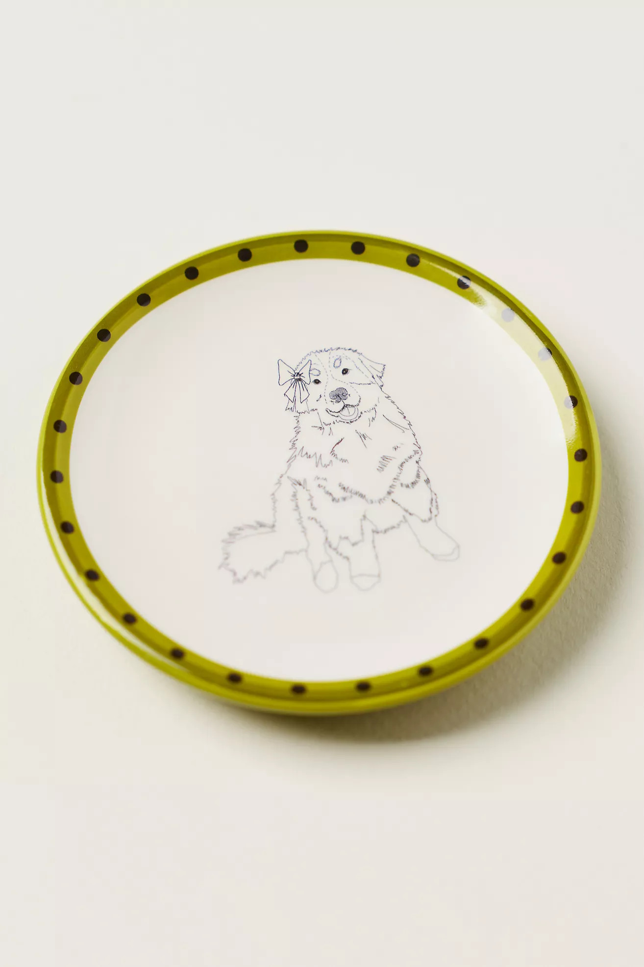 Ceramic Dog Trinket Dish | Anthropologie (US)
