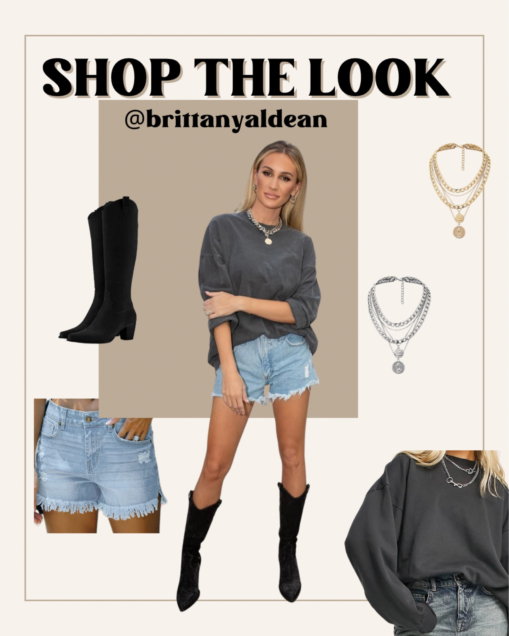 Shop The Look! @brittanyaldean


celebrity fashion, celebrity fashion finds, western outfits, western aesthetic, western fashion, cowgirl boots, cowgirl aesthetic, cowgirl boots outfit, country concert outfit, nashville outfit, nashville fashion, NFR inspo, NFR fashion, outfit inspo, western outfit inspo, Amazon fashion, Amazon finds, Amazon haul, outfit inspo

#LTKFind #LTKstyletip #LTKshoecrush
