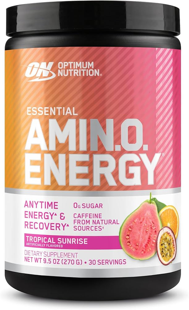 Optimum Nutrition New Flavor Amino Energy - Pre Workout with Green Tea, BCAA, Amino Acids, Keto F... | Amazon (US)