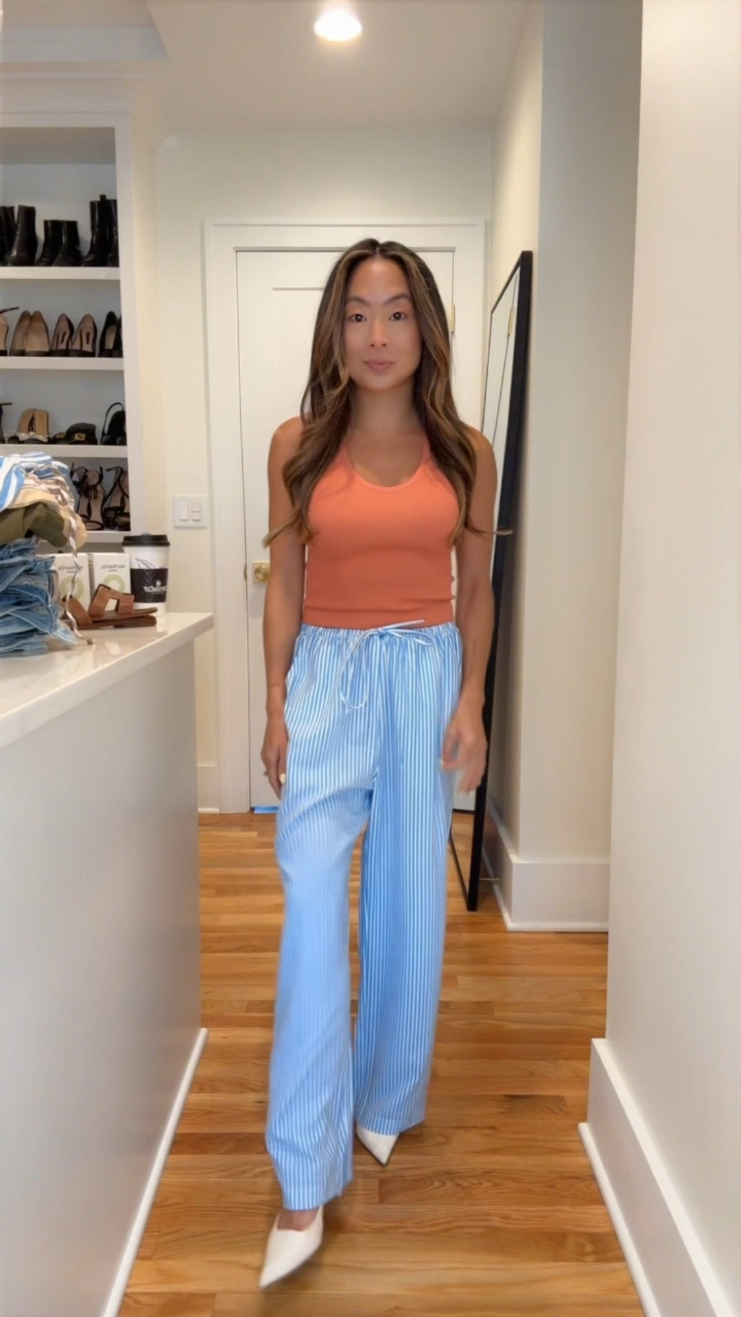 Ok these linen pants are beyond soft, stretchy, sooo good if you’re petite, and affordable! My go to linen pant for this summer bc they’re lightweight! I got size S in these! 

#LTKOver40 #LTKootd #LTKPetite