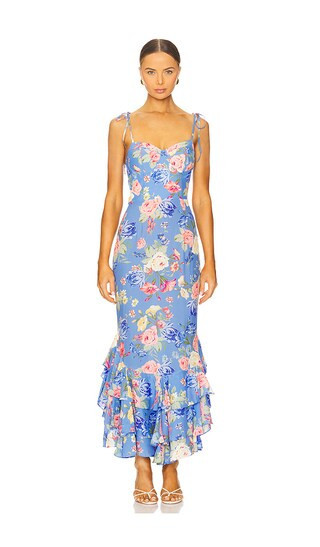 Yumi Kim Baxter Dress in Blue. - size XS | Revolve Clothing (Global)