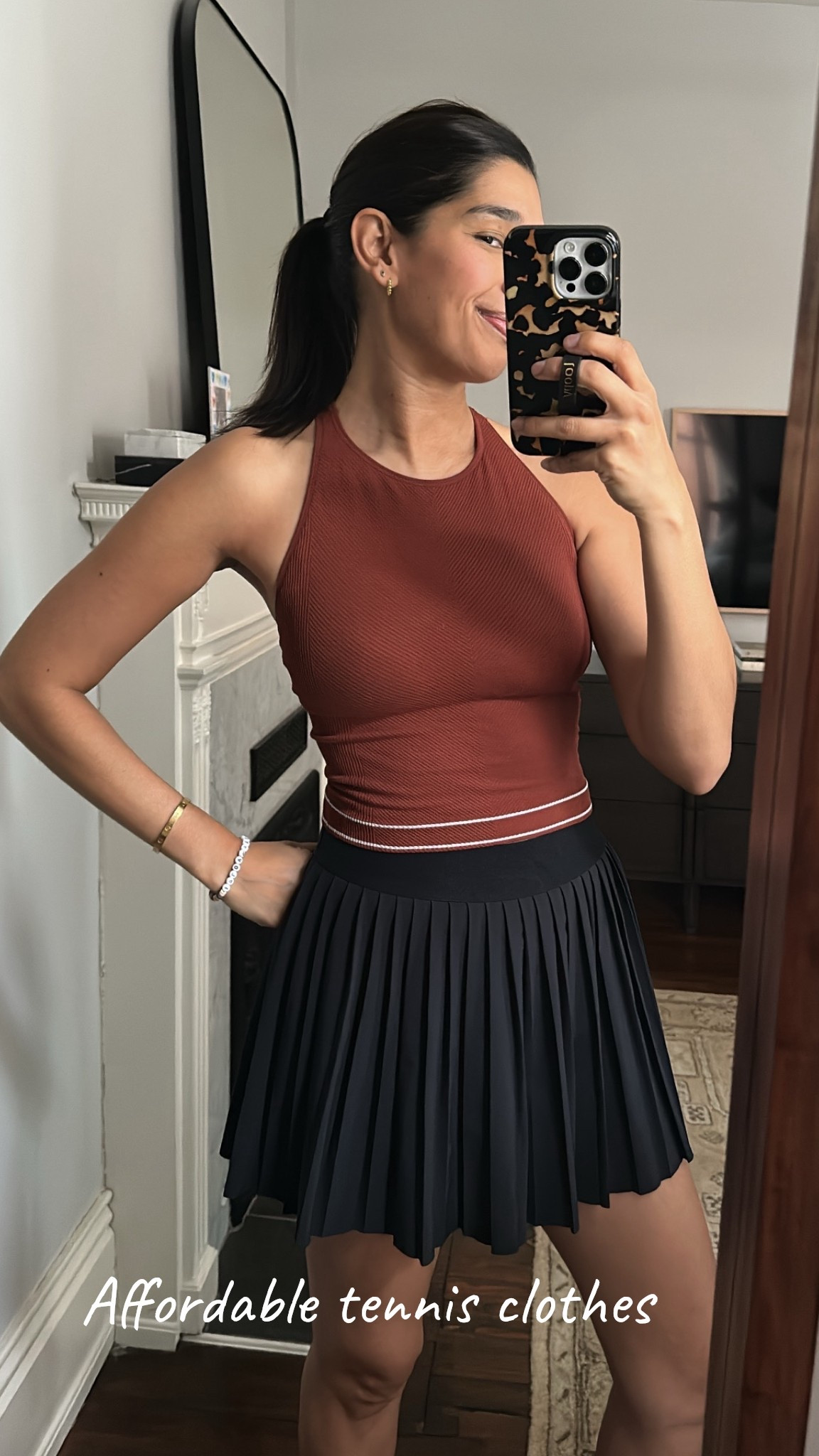 Top - size small
Skirt - size small 

#LTKActive #LTKfitnessgoals #LTKdayinmylife