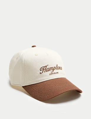 Pure Cotton Graphic Baseball Cap | Marks and Spencer US