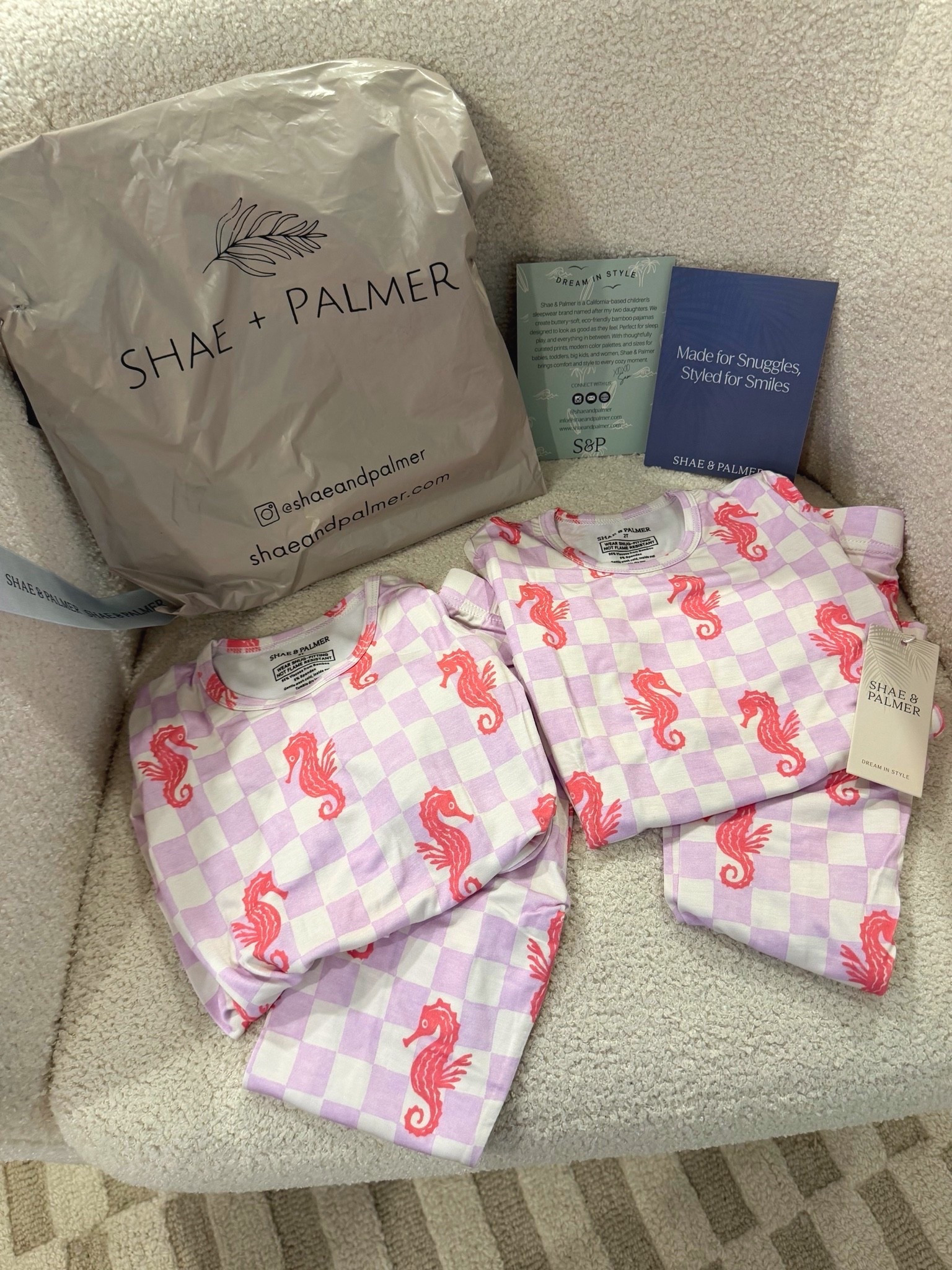 Obsessed with these super soft pjs & with the cutest seahorse print 🩷🌊😍 Shop these adorable Shae & Palmer baby & toddler jammies! 🔗 #LTKbaby #LTKtoddler #LTKpjs #LTKpajamas #LTKmom #sponsored