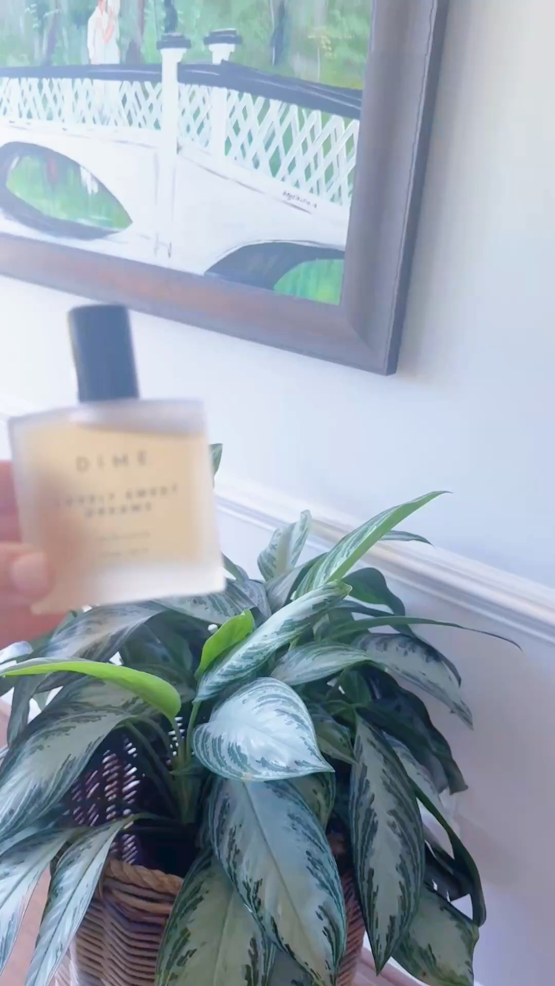 Also….. just had this “happy mail” come in this weekend - the restock of my favorite non-toxic @dimebeautyco perfume!! 🌸✨ Linked 🔗 it for y’all below 👇🏽 