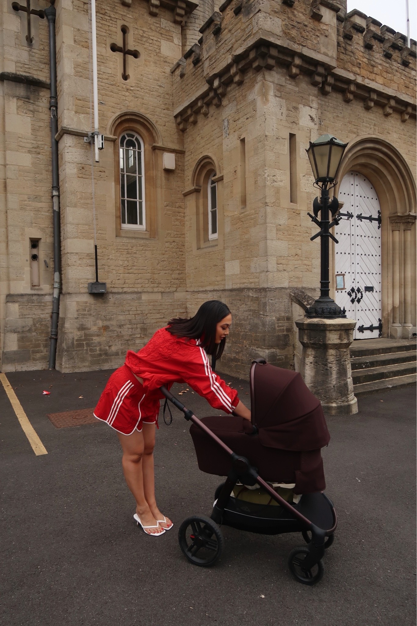Is this red lace ASOS x Adidas tracksuit giving cool Range Rover mom or is it giving more Sue Sylvester from Glee?

#LTKuk #LTKtravel #LTKmaternity