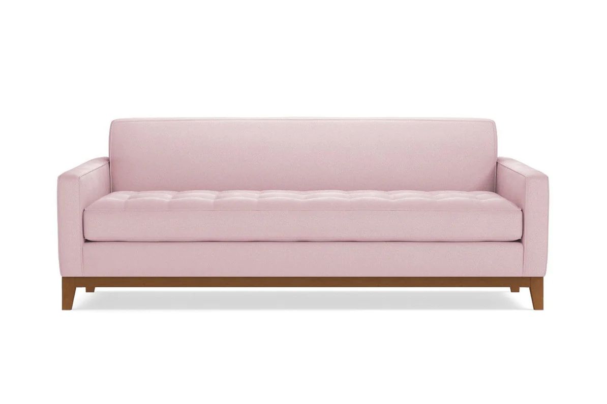 Monroe Drive Queen Size Sleeper Sofa :: Leg Finish: Pecan / Sleeper Option: Deluxe Innerspring Ma... | Apt2B Furniture and Home Decor