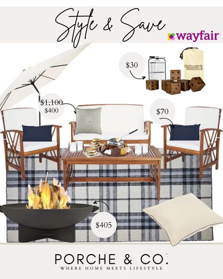 Style and save, Wayfair outdoor, outdoor living, outdoor entertaining
#visionboard #moodboard #porcheandco

#LTKFind #LTKstyletip #LTKhome