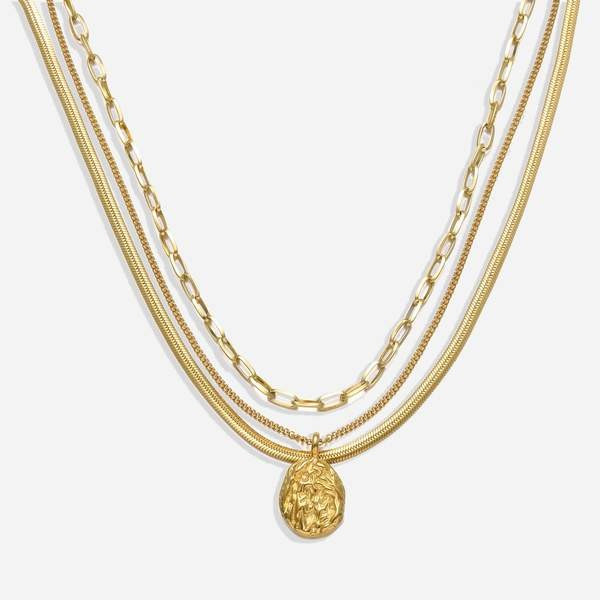 Carry Layered Pendant Necklace | Victoria Emerson