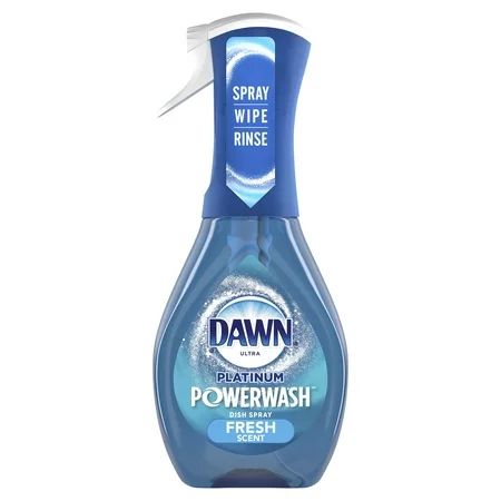 Dawn Platinum Powerwash Dish Spray, Dish Soap, Fresh Scent, 16 Fl Oz | Walmart (US)