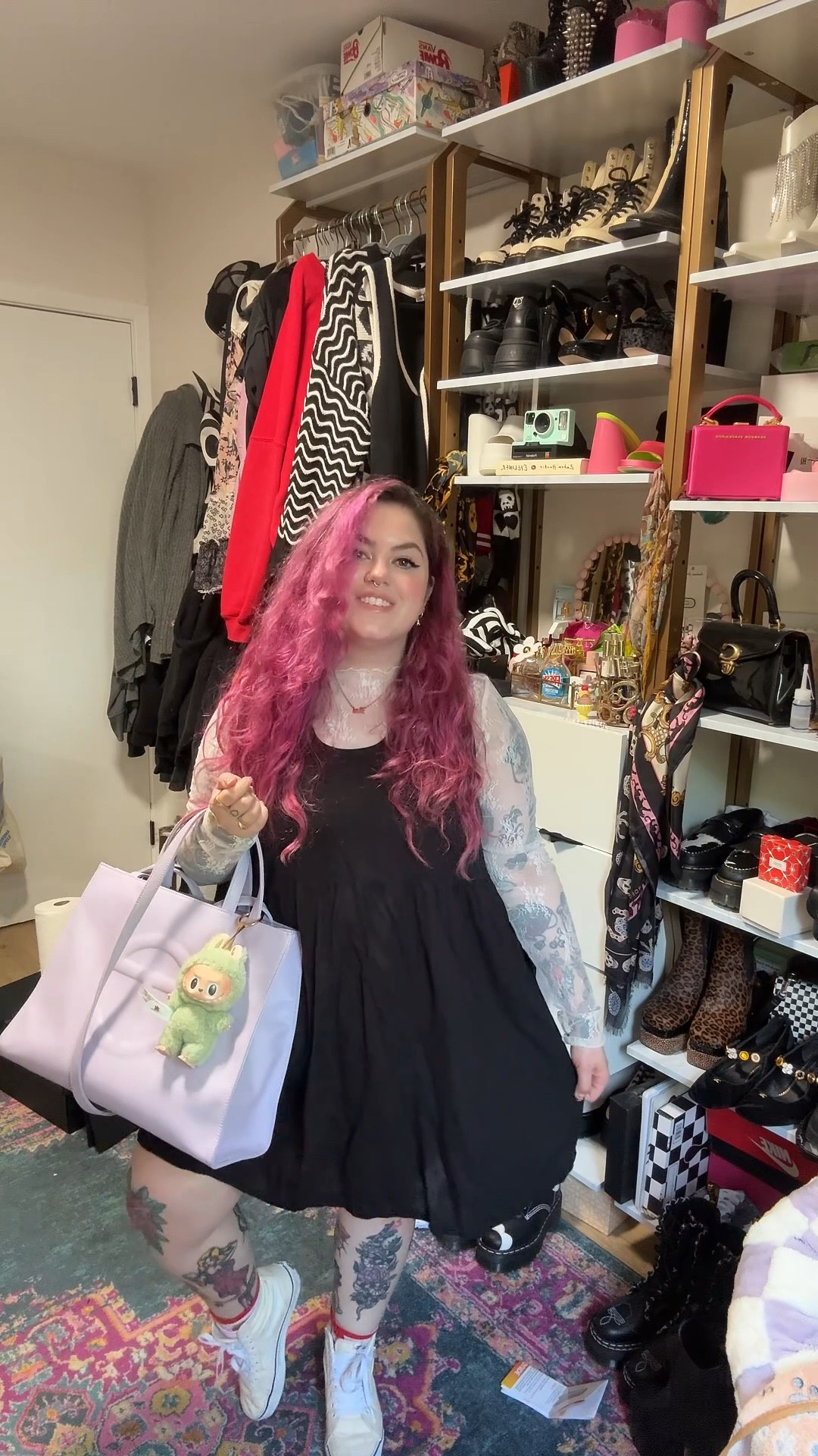 Ootd for a v hot day. Dress is from girrlscout, bag is telfar!

#LTKStyleTip #LTKWorkwear #LTKMidsize