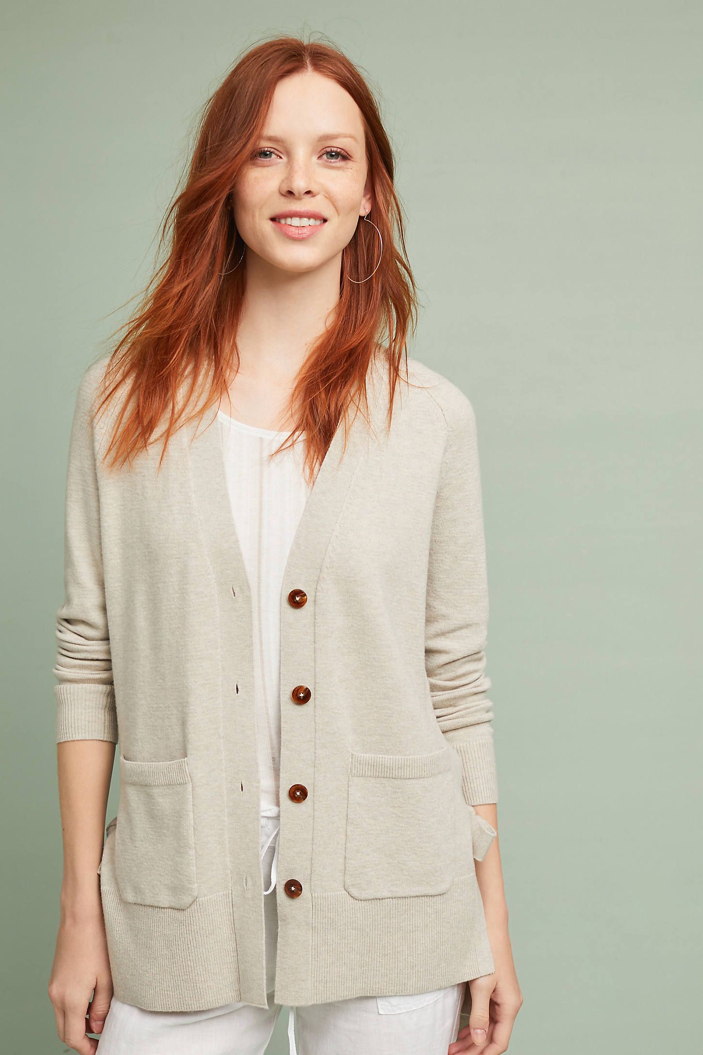 Lace-Up Cardigan | Anthropologie (US)