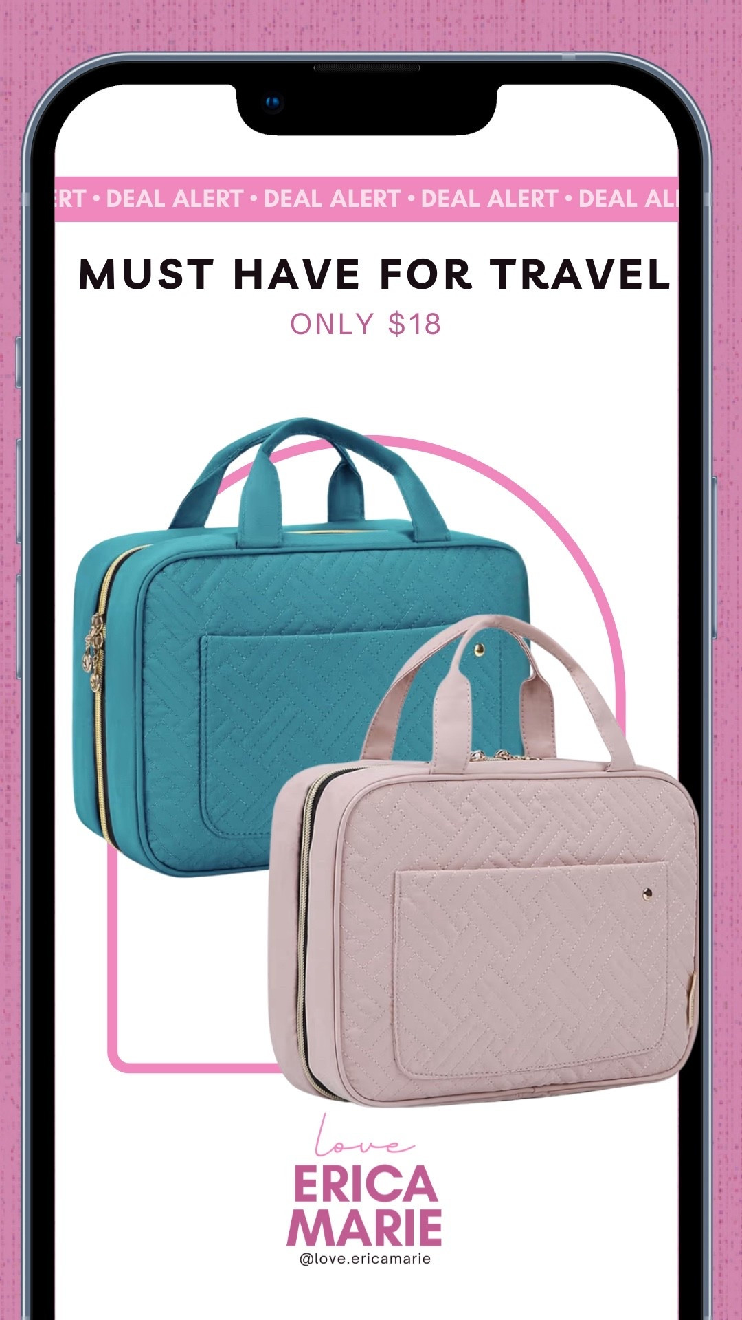 An absolute must have for travel that I would buy over and over again is on sale! This is amazing for keeping all my beauty things organized even when I’m at home. I love the different color options these come in and they honestly fold down so well. 
Travel must have, makeup find, beauty must have 

#LTKBeauty #LTKTravel #LTKOver40