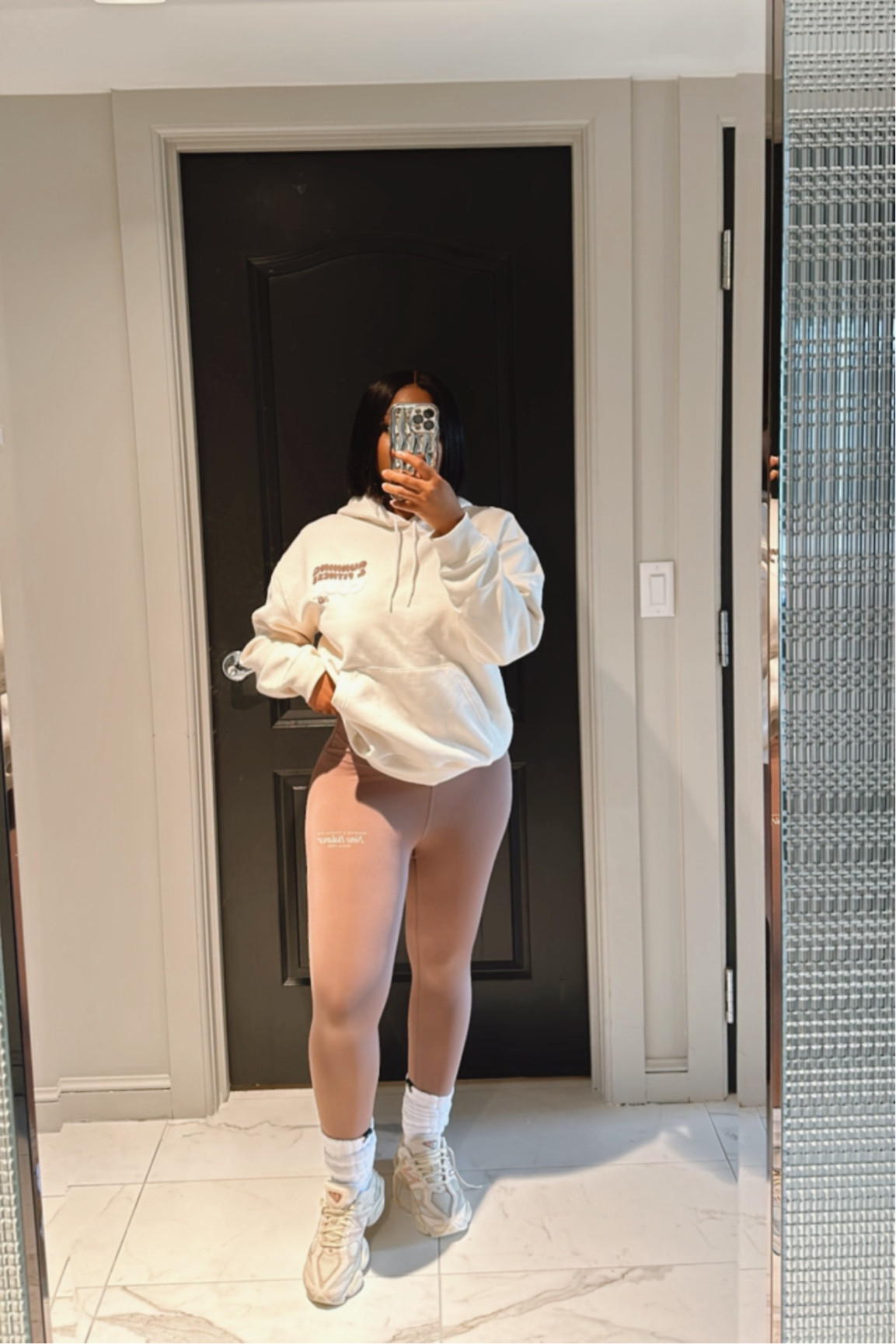 I wearing a small in the hoodie and a medium in the bottoms. Travel outfit, workout outfit, casual outfit, gym out 

#LTKFindsUnder100 #LTKFitness #LTKFindsUnder50