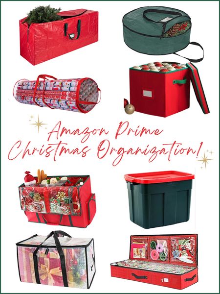 Christmas storage, amazon Christmas organization 

#LTKsalealert #LTKunder50 #LTKhome