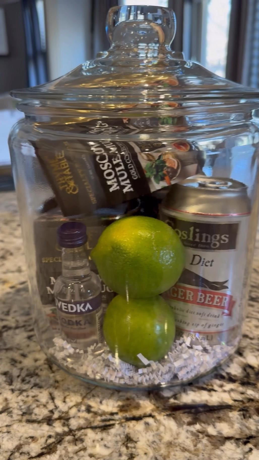 I love gifting in this big jar! So many possibilities! Moscow Mule Gift! Glassware, gold cups, bar ware #giftforhim #giftforher #smallgift #christmasgift

#LTKHome #LTKHoliday #LTKGiftGuide