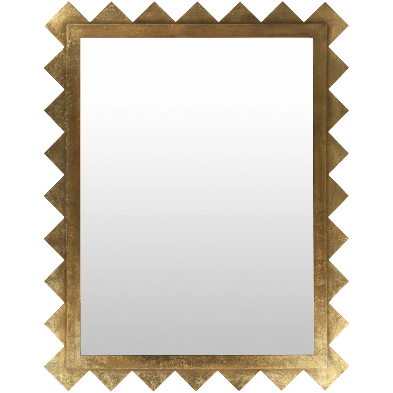 Harrison Wall Mirror in Gold | Burke Decor