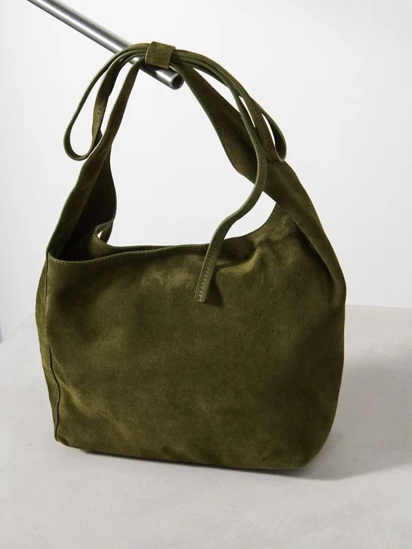 Vittoria small suede tote bag | Reformation | Matches (US)