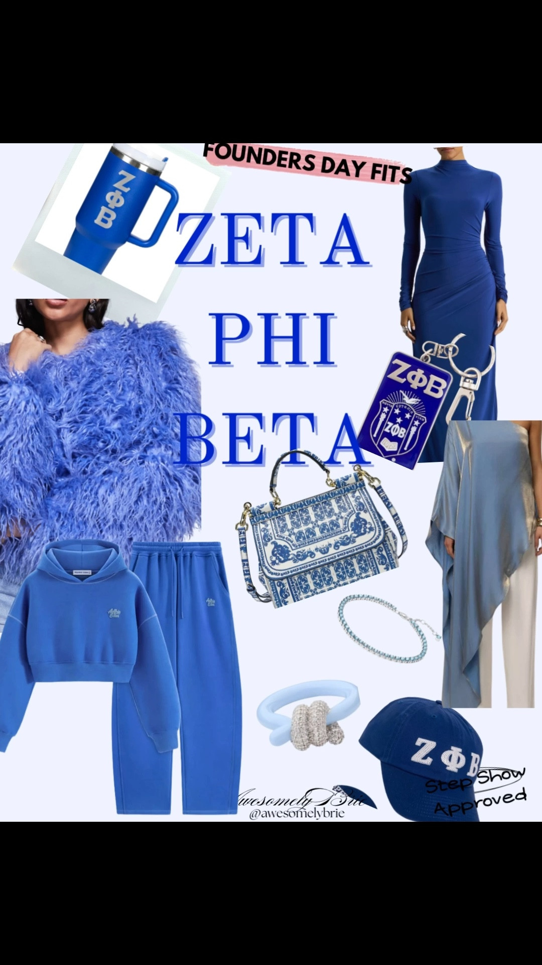 Zeta Phi Beta Sorority, Inc. Founders Day finds for the ladies in the royal blue and pure white. 💙🤍🕊️

Need a gift for a new Soror or something for yourself for a conference coming up? Check out these perfect fines to rep your organization!

#zphib #blueandwhite #zeta #sorority 

#LTKFindsUnder100 #LTKOver40 #LTKootd