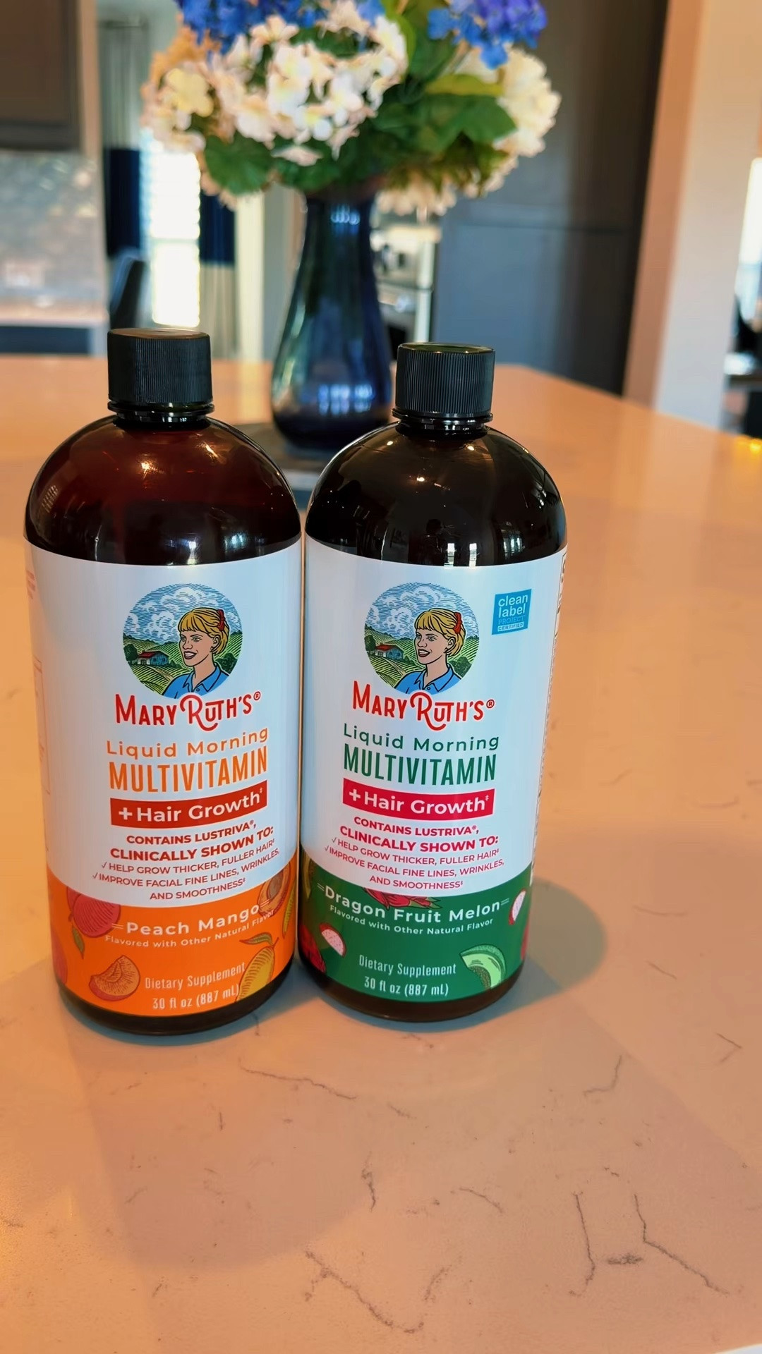 Instead of taking my vitamins over here and adding something else for my hair over there, I can support both in one step. It contains Lustriva, an ingredient clinically studied for thicker, fuller-looking hair—and it has skin benefits too. And y’all know I love anything that makes my routine easier. One liquid, once a day, and this Dragon Fruit Melon flavor actually tastes good. Now THIS is how you get me to remember my vitamins!” 😂✨

#LTKOver40 #LTKActive #LTKmorningroutine