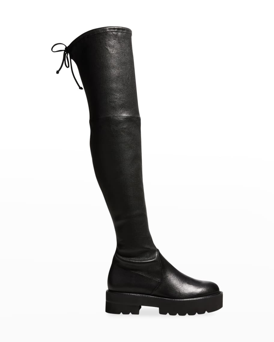 Stuart Weitzman Lowland Ultralift Stretch Over-The-Knee Boots | Neiman Marcus
