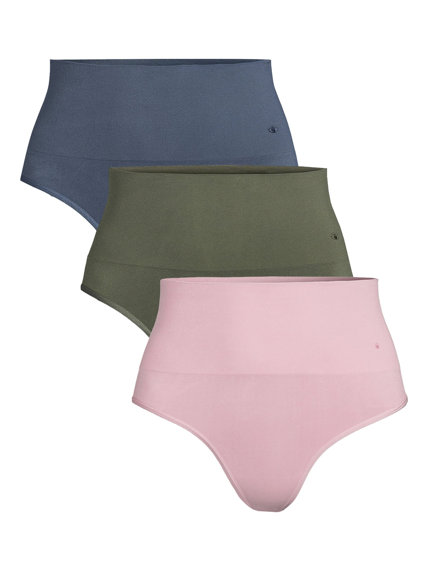 Sofia Intimates by Sofia Vergara Women's Seamless Thong Panties, 3-Pack - Walmart.com | Walmart (US)