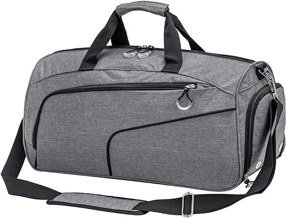 Kuston Sports Gym Bag with Shoes Compartment and Wet Pocket Gym Duffel Bag Overnight Bag | Amazon (CA)