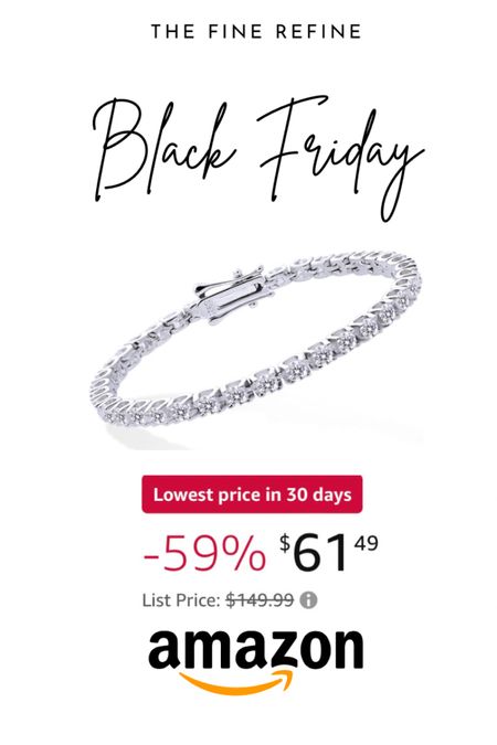 Perfect Gift for her!  Do you want a gift that’ll make her say “You shouldn’t have” THIS. 👏🏻 IS. 👏🏻 IT. 👏🏻… Not only does this moisanite tennis bracelet LOOK flawless and timeless it is ALSO on early black friday sale! This is the cheapest I have seen it ALL YEAR. This is the perfect gift for all the ladies in your life! #earlyblackfriday #giftforher 

#LTKsalealert #LTKGiftGuide #LTKCyberWeek