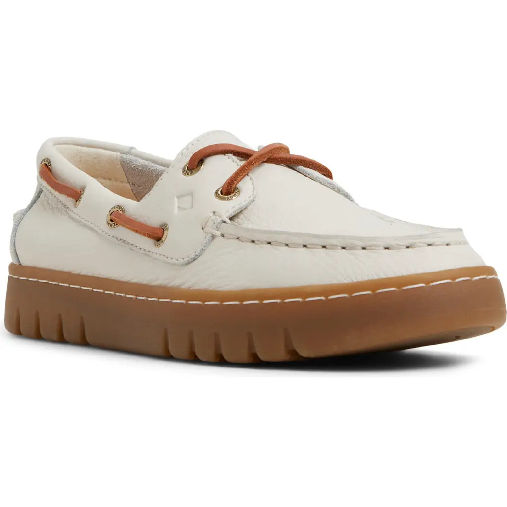 Sperry Keely Boat Shoe in Cream Multi at Nordstrom Rack, Size 8.5 | Nordstrom Rack