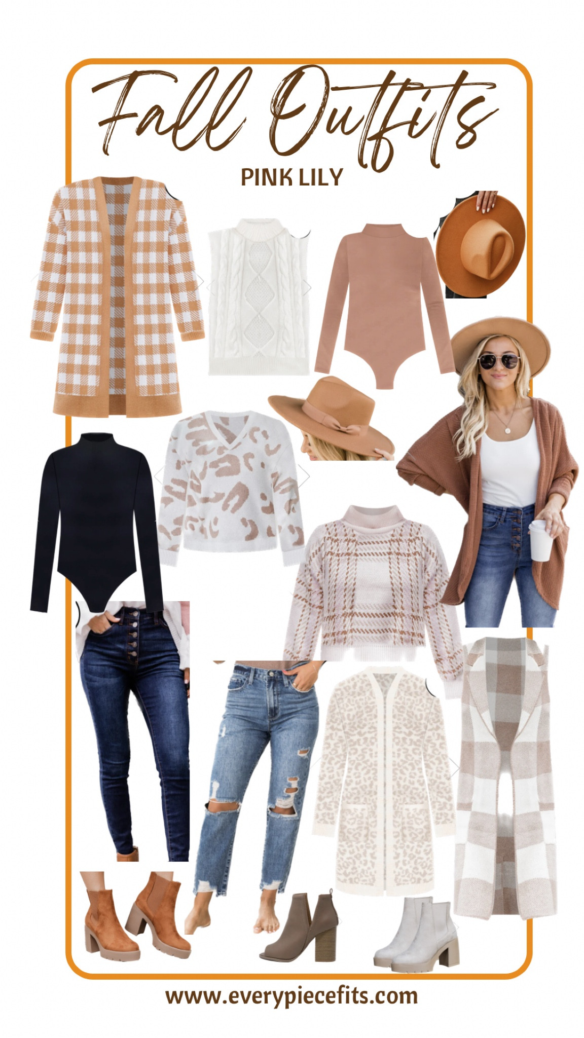 Jeans, sweaters, and booties are the essentials for any fall outfit  There are some great fall outfit items at Pink Lily and they will be 30% off in the LTK sale! 🍂🍁

#everypiecefits

#LTKSale #LTKsalealert #LTKSeasonal