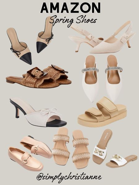 Spring shoes, Amazon finds 

#LTKfindsunder50 #LTKshoecrush #LTKSeasonal