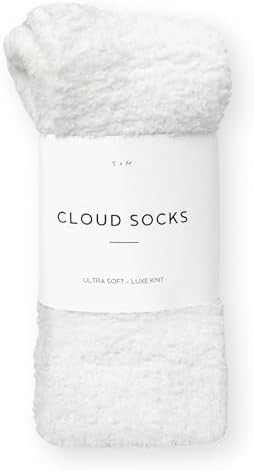 Unboxme Gifts Warm & Cozy Ultra-Luxe Cloud Sock for Women & Men - Super Soft Luxurious Fabric Sle... | Amazon (US)
